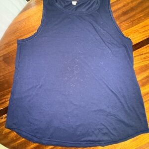 Champion brand navy blue with Silver flecks Tank Top